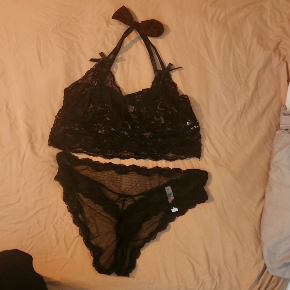2 piece bra panty set 14-16